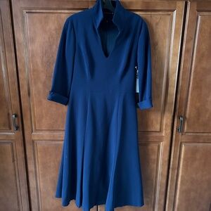 NEW Black Halo Navy Dress Size 10